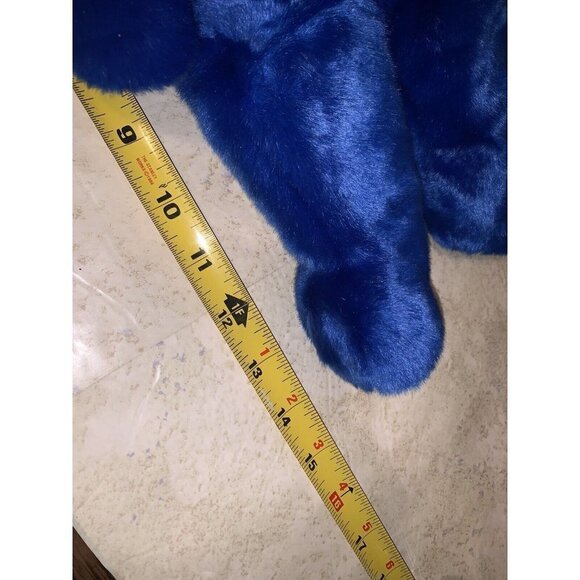 Ty Clubby II Teddy Bear Beanie Buddy Blue Club Member 90s Stuffed Plush Bundle - Picture 9 of 9